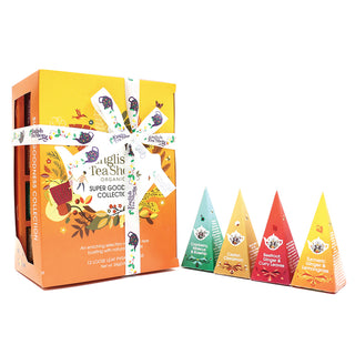 Super Tea Collection Prism -  12 Pyramid Tea Bag Gift Pack