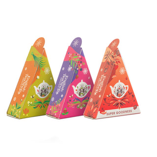 Holiday Super Goodness Collection  - 12 Pyramid Wedge Gift Pack