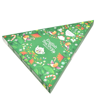 Advent Calendar - Triangular Green - 25 Pyramids