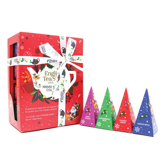 Holiday Red -12 Pyramid Prism Gift Pack