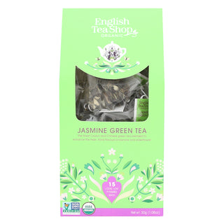 Jasmine Green Tea - 15 Pyramid Tea Bags