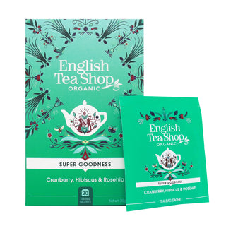 Cranberry, Hibiscus & Rosehip  - 20 Sachet Tea Bags