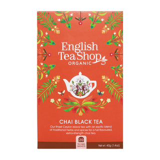 Chai Black Tea - 20 Sachet Tea Bags