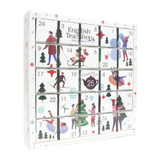 Advent Calendar - Puzzle White Ornaments - 25 Pyramids