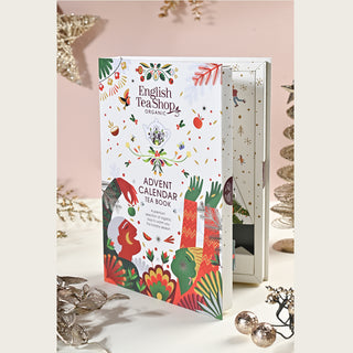 Advent Calendar - Tree Book White -  25 Pyramids