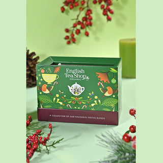 Advent Calendar - Green Sachet Gift Box - 25 Tea Sachets