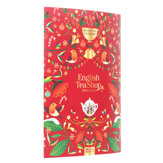 Advent Calendar - Sachet Book Red - 24 Tea Sachets