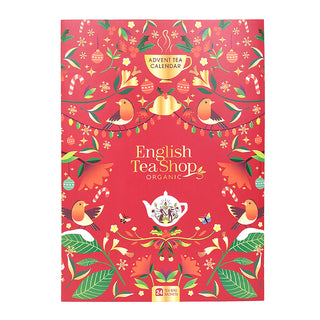 Advent Calendar - Sachet Book Red - 24 Tea Sachets