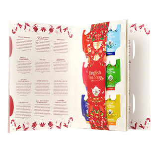 Advent Calendar - Sachet Book Red - 24 Tea Sachets