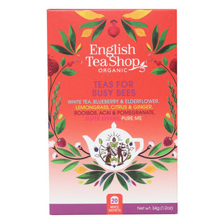 Teas for Busy Bees - 20 Sachet Tea Bags