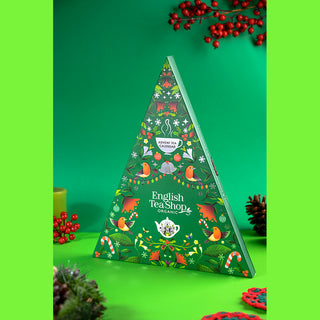 Advent Calendar - Triangular Green - 25 Pyramids