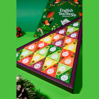 Advent Calendar - Triangular Green - 25 Pyramids