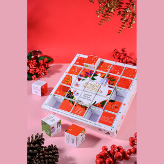 Advent Calendar - Puzzle Red - 25 Pyramids