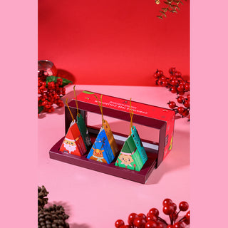 Christmas Characters -Gift Pack 6 Pyramid Wedges