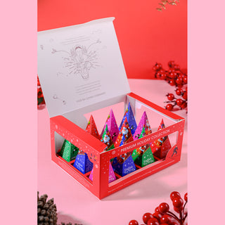 Holiday Red -12 Pyramid Prism Gift Pack