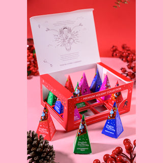 Holiday Red -12 Pyramid Prism Gift Pack