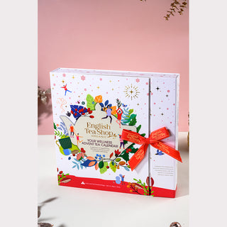 Advent Calendar - Book Style White - 25 Pyramids