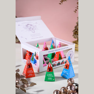 Holiday White Prism  -12 Pyramid Prism Gift Pack