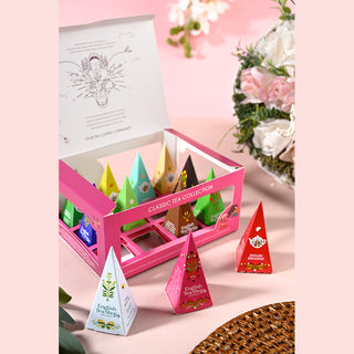 Classic Tea Collection Prism -12 Pyramid Tea Bag Gift Pack