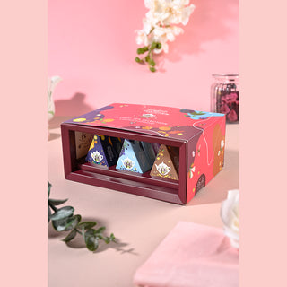 Classic Tea Selection -  12 Pyramid Wedge Tea Bag Gift Pack