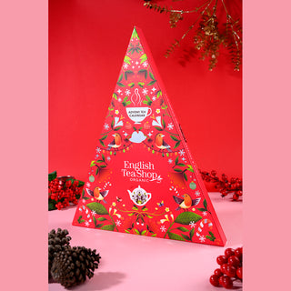 Advent Calendar - Triangular Red - 25 Pyramids